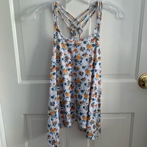 Floral tank top